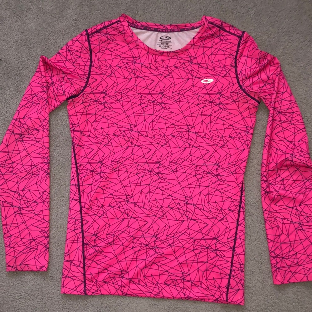 Champion long sleeve muscle tee